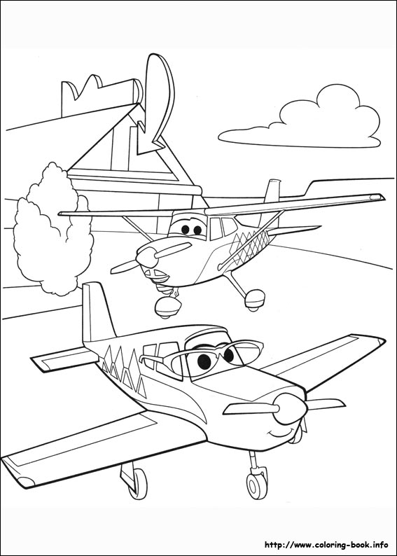 Planes: Fire & Rescue coloring picture