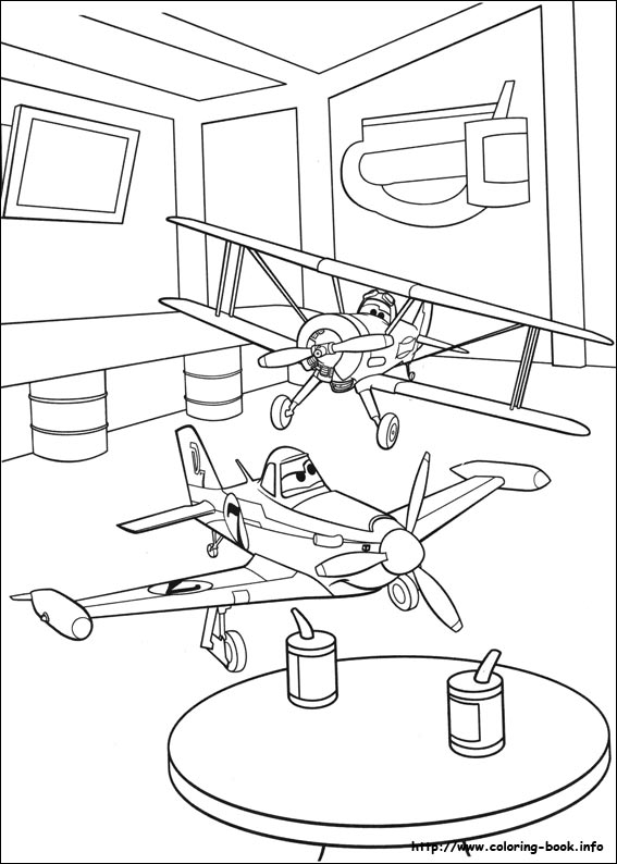 Planes: Fire & Rescue coloring picture