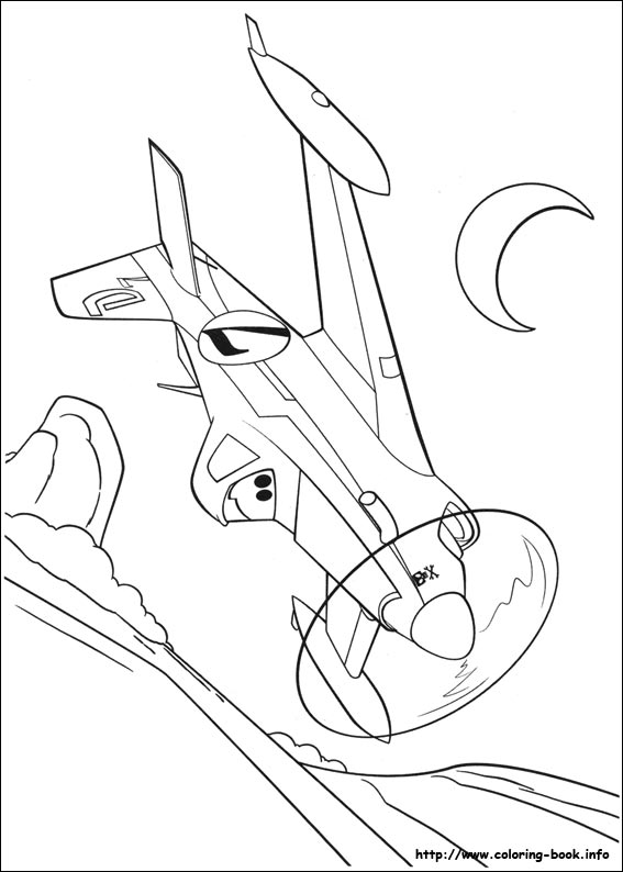 Planes: Fire & Rescue coloring picture