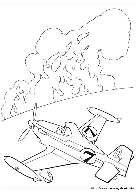 Planes: Fire & Rescue coloring picture