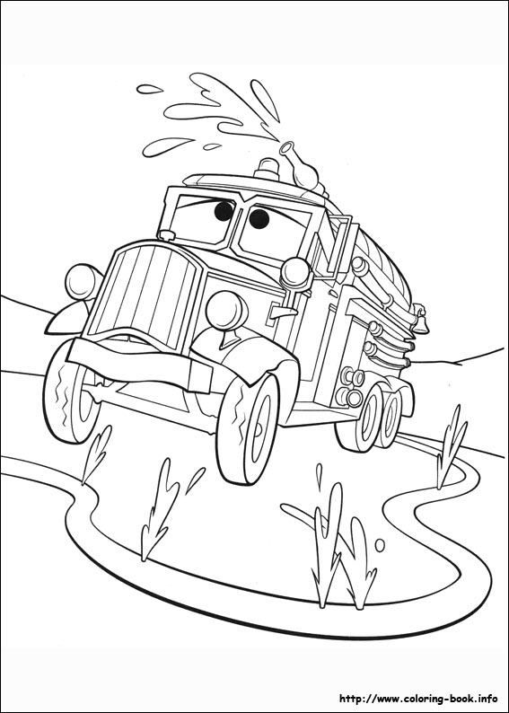 Planes: Fire & Rescue coloring picture