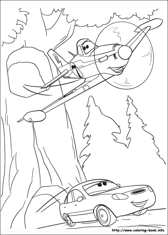 Planes: Fire & Rescue coloring picture