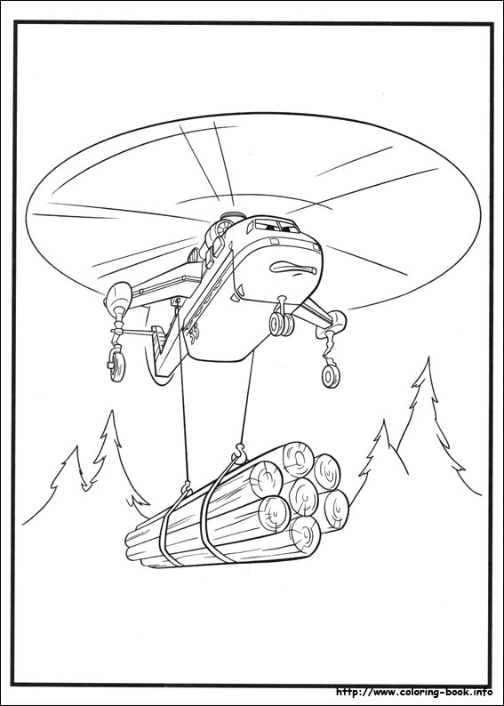 Planes: Fire & Rescue coloring picture