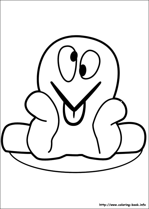 Pocoyo coloring picture