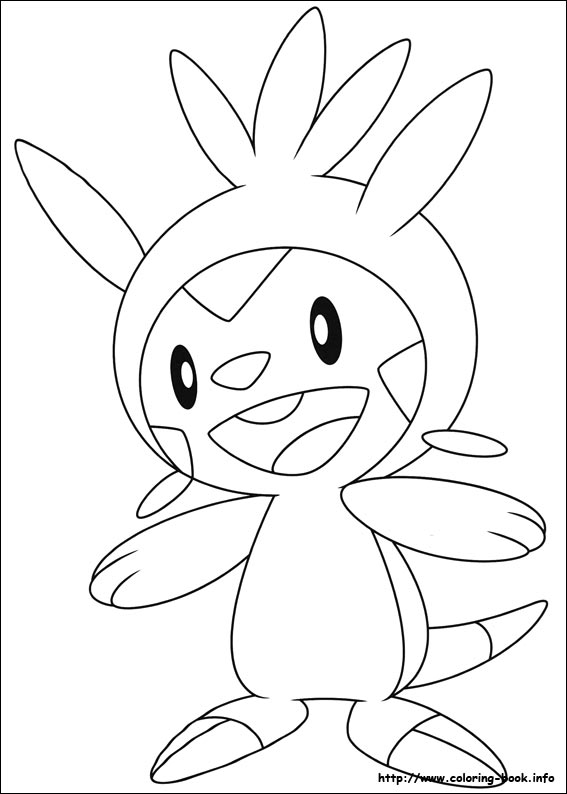 Pokemon coloring picture