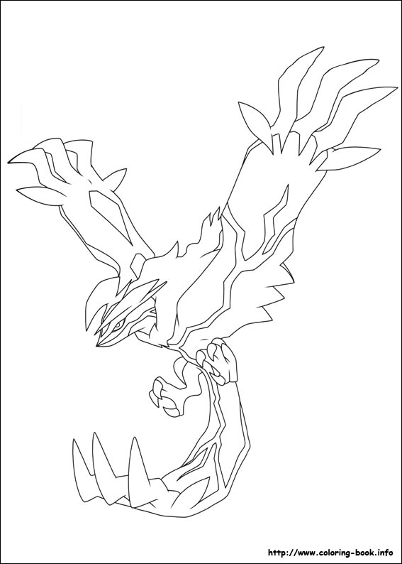 Pokemon coloring picture