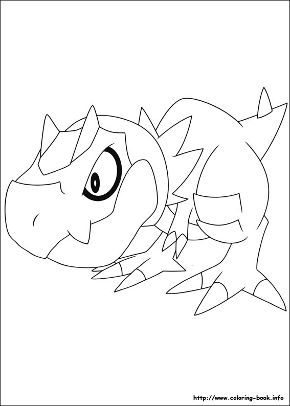 Pokemon coloring picture