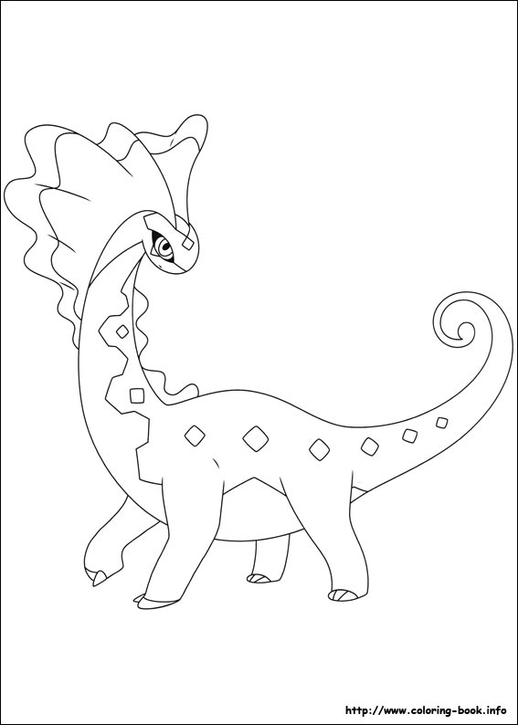 Pokemon coloring picture