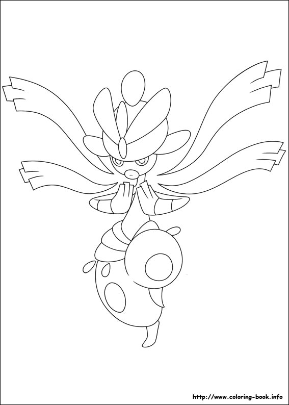 Pokemon coloring picture