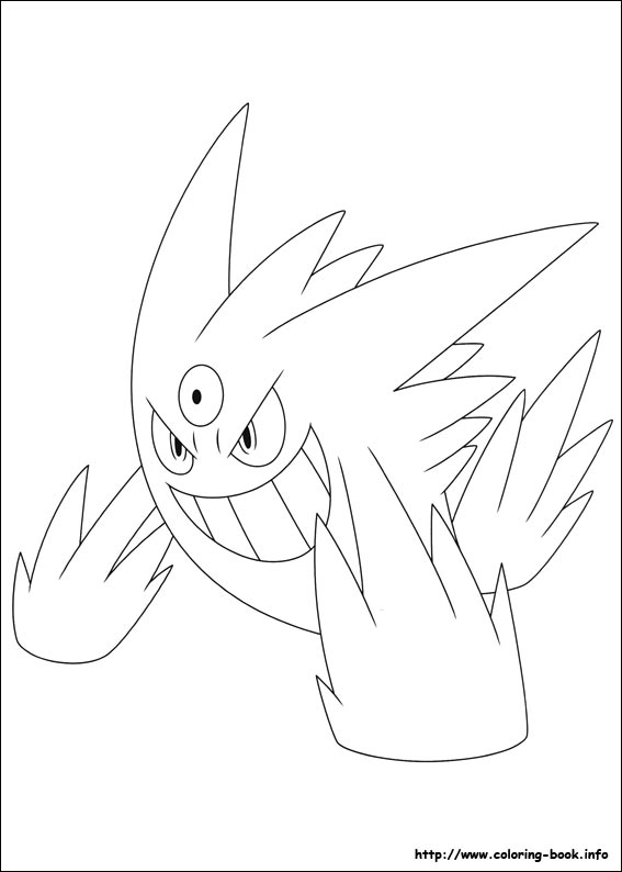 Pokemon coloring picture