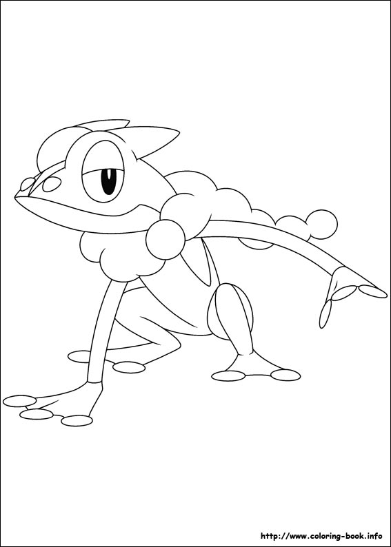 Pokemon coloring picture