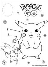 vest Postkort Giv rettigheder Pokemon coloring pages on Coloring-Book.info