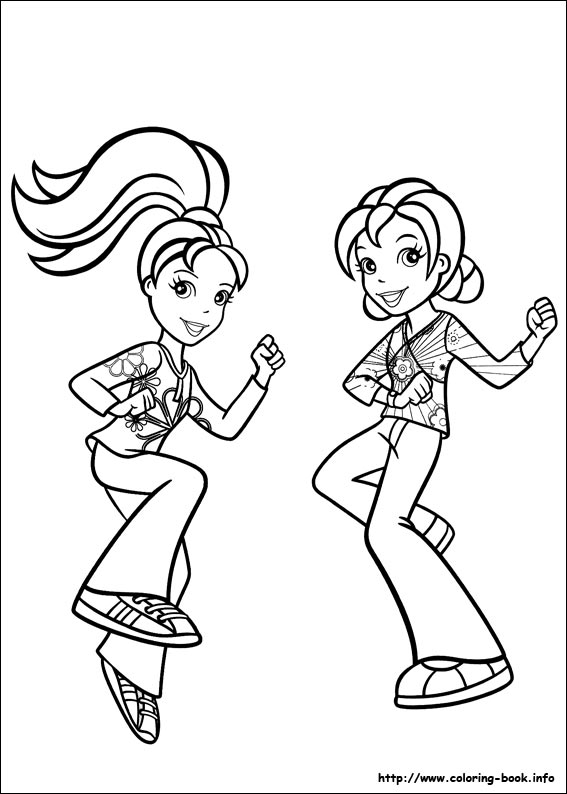 Polly Pocket coloring picture