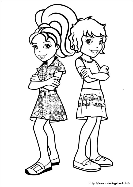 Polly Pocket coloring picture