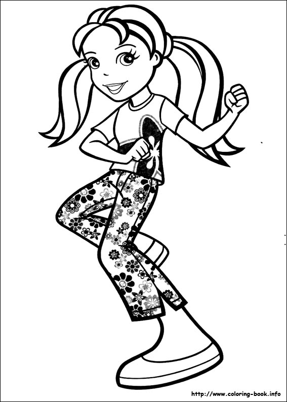 Polly Pocket coloring picture