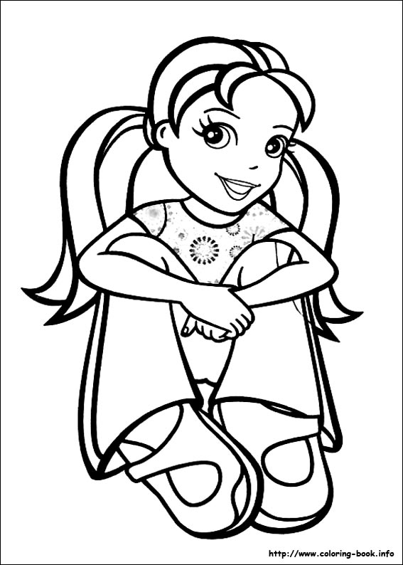 Polly Pocket coloring picture