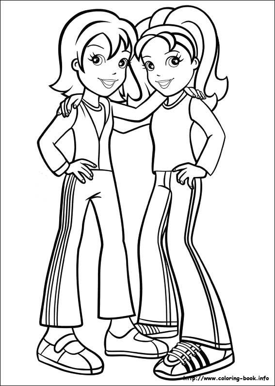 Polly Pocket coloring picture