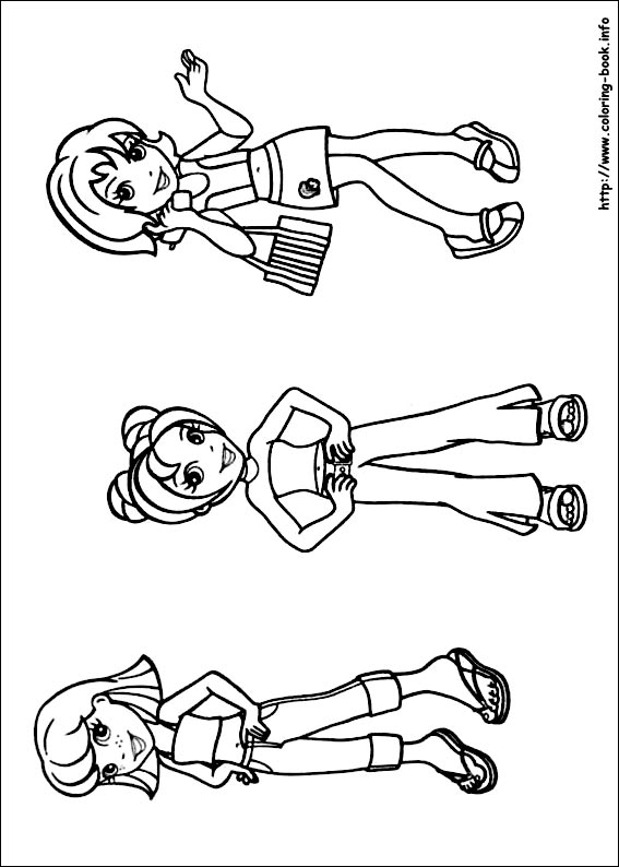 Polly Pocket coloring picture