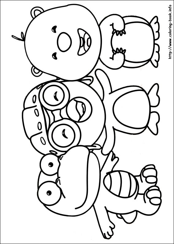 Pororo coloring picture