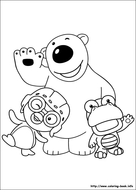 Pororo coloring picture