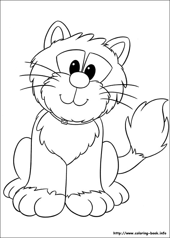 Postman Pat coloring picture