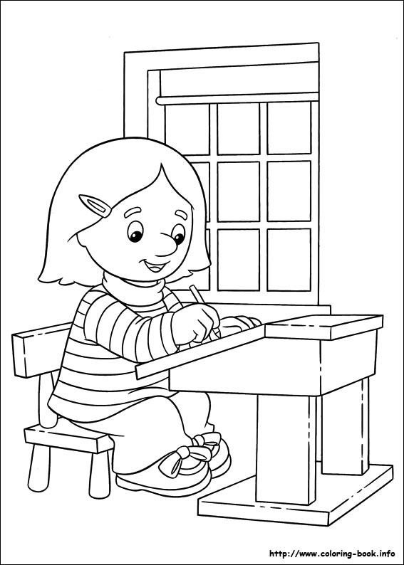 Postman Pat coloring picture