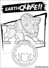 Power Rangers Coloring Pages Book Info Index Earthquake