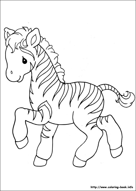 Precious Moments coloring picture