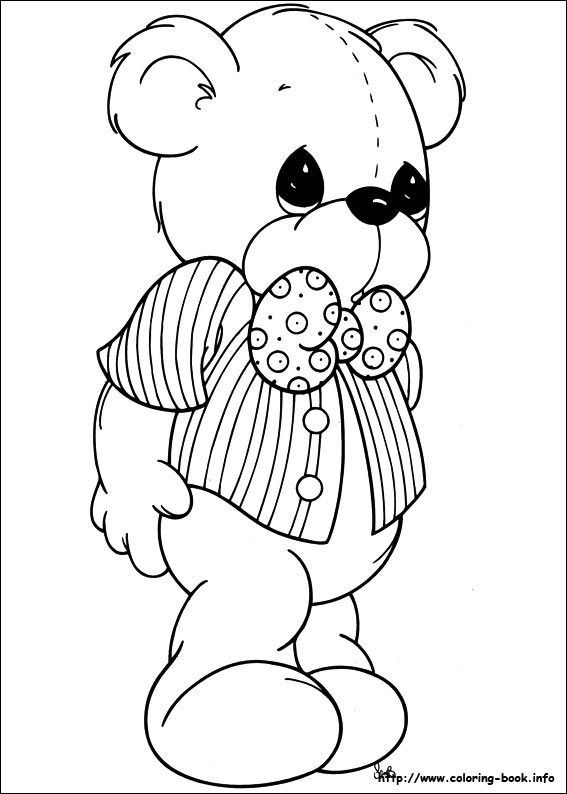 Precious Moments coloring picture