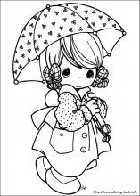 free coloring pages of precious moments