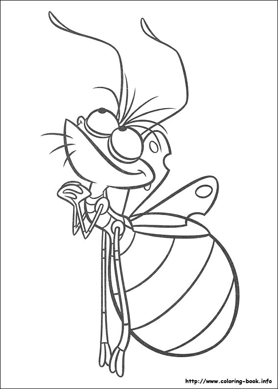 The Princess and the Frog coloring picture