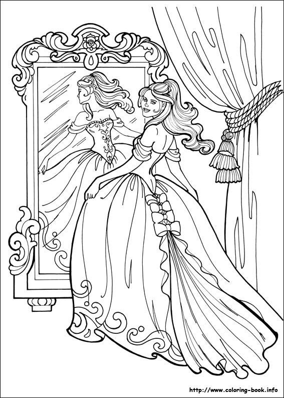 Princess Leonora coloring picture