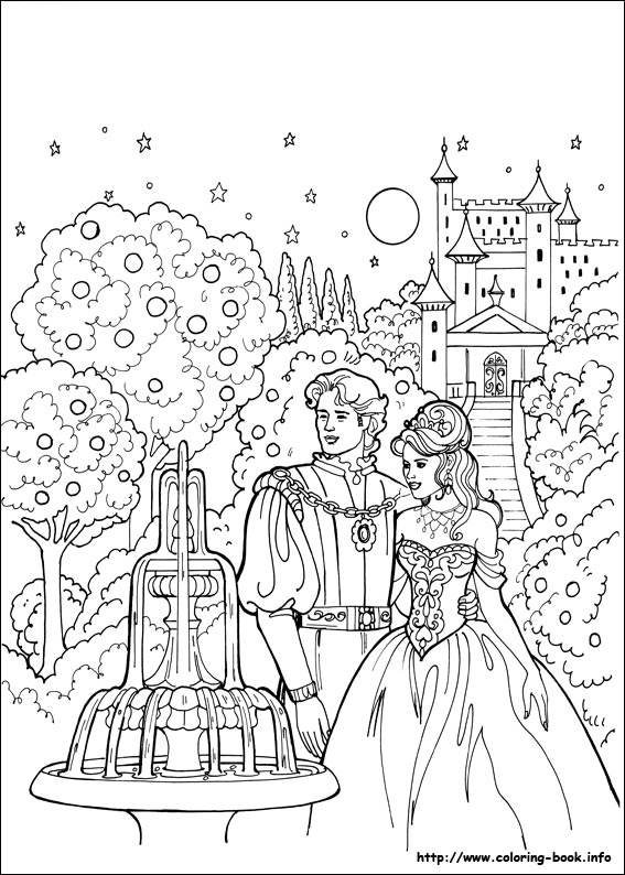 Princess Leonora coloring picture