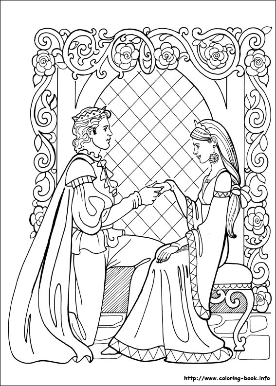 Princess Leonora coloring picture