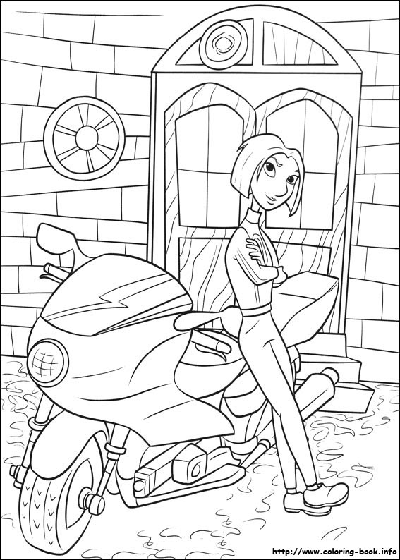 Ratatouille coloring picture