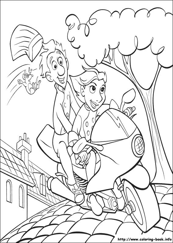 Ratatouille coloring picture