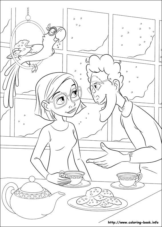 Rio coloring picture