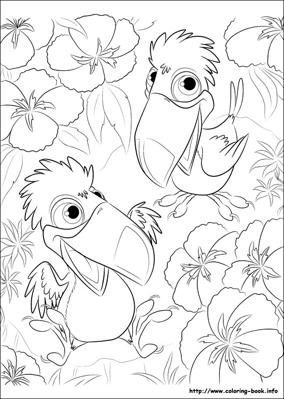 Rio coloring picture