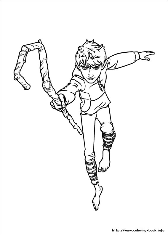 Rise of the Guardians coloring picture