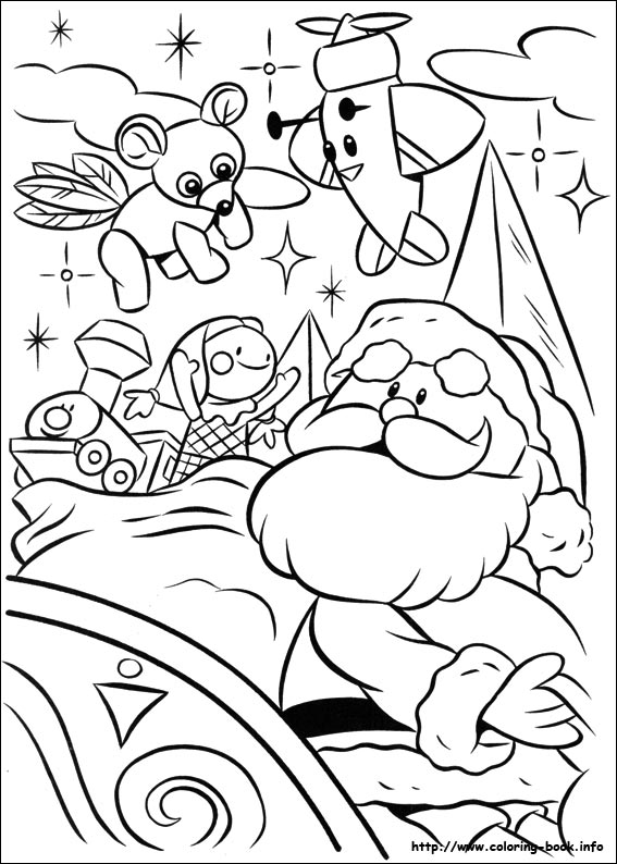 Rudolph the Red-Nosed Reindeer coloring picture