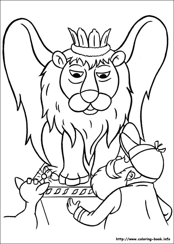 Rudolph the Red-Nosed Reindeer coloring picture