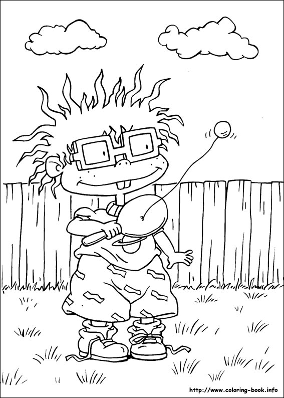 Rugrats coloring picture