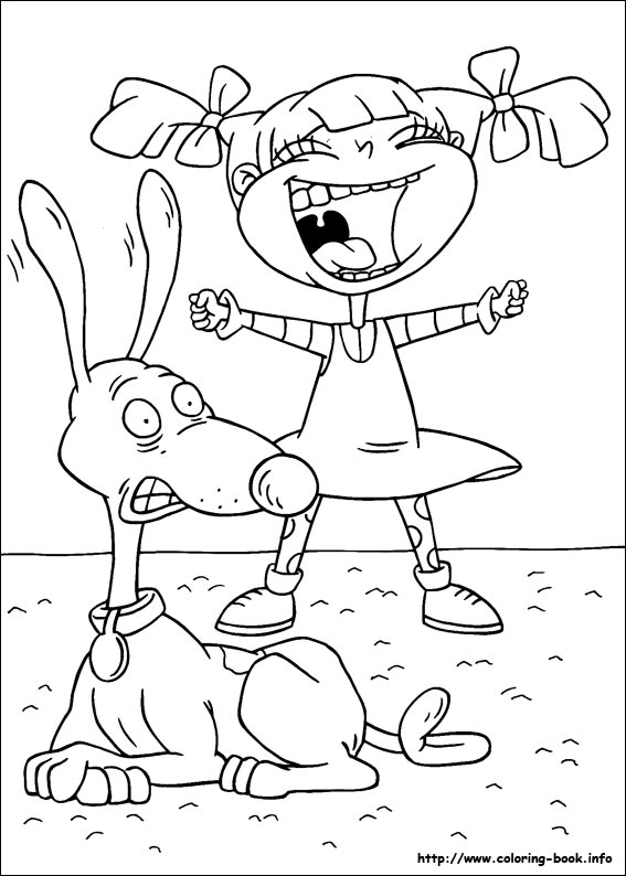 Rugrats coloring picture