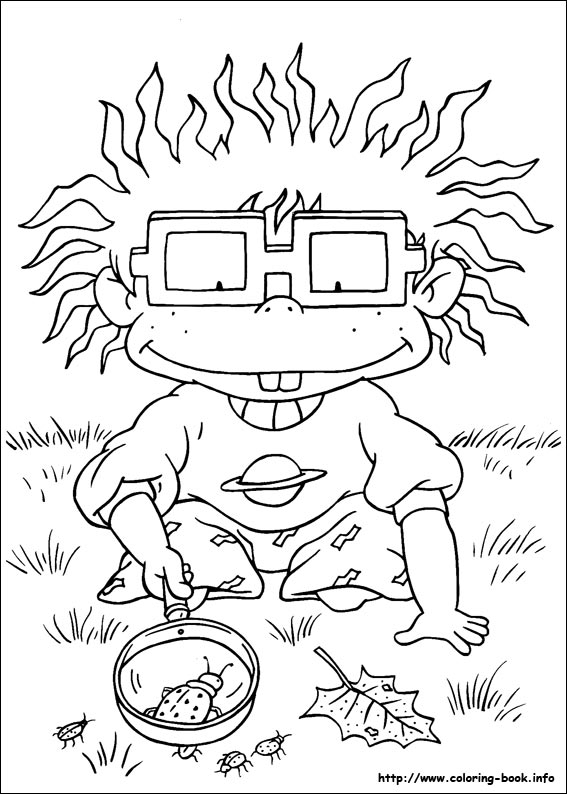 Rugrats coloring picture