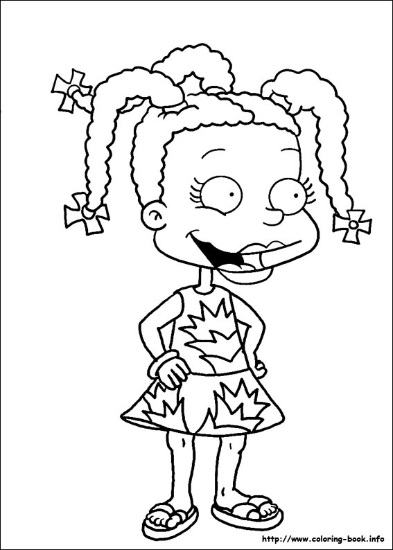 rugrats tommy coloring pages