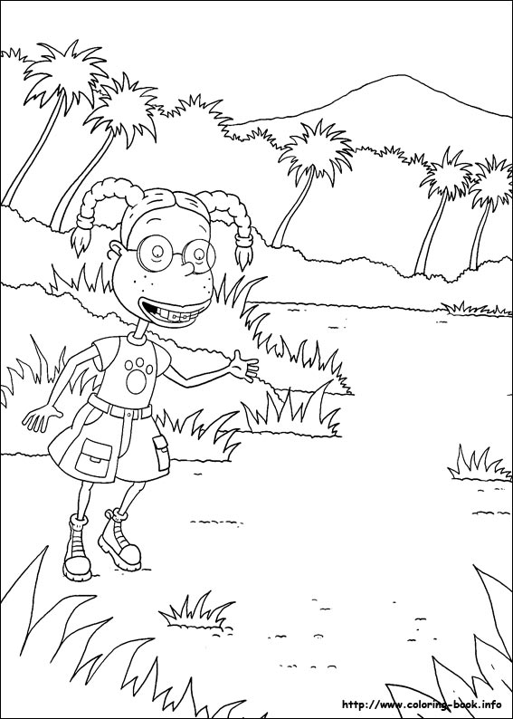 Rugrats coloring picture