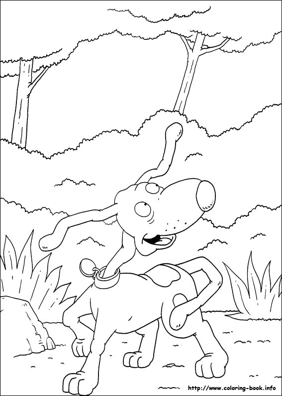 Rugrats coloring picture