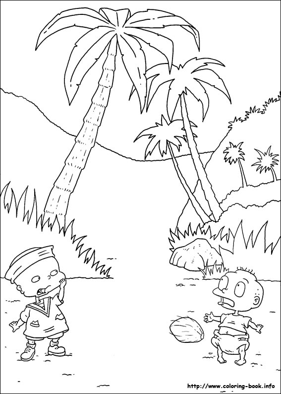 Rugrats coloring picture