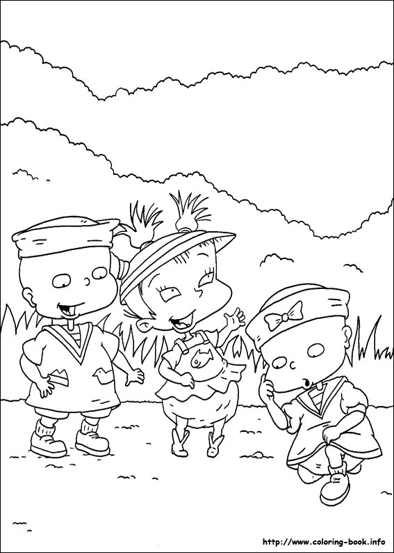 Rugrats coloring picture