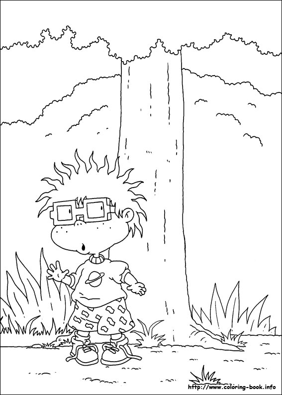 Rugrats coloring picture